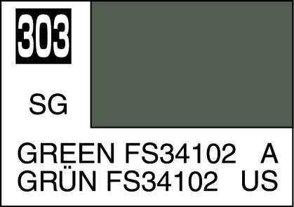 Mr Color Paint Green FS34102 10ml # C303