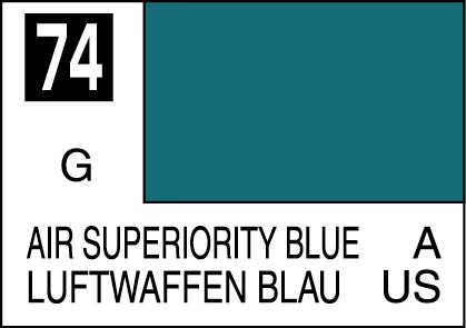 Mr Color Paint Air Superiority Blue 10ml # C074
