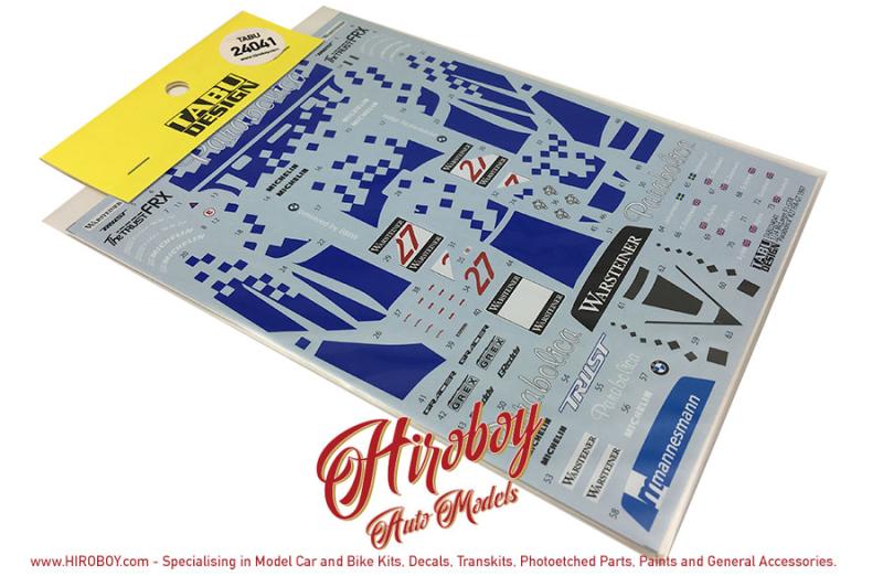1:24 McLaren F1-GTR Parabolica #27 FIA-GT 1997(Long Tail) Decals (Fujimi)
