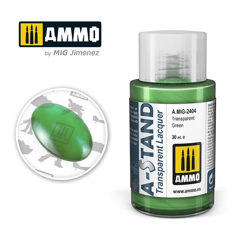 A-STAND Transparent Green 30ml