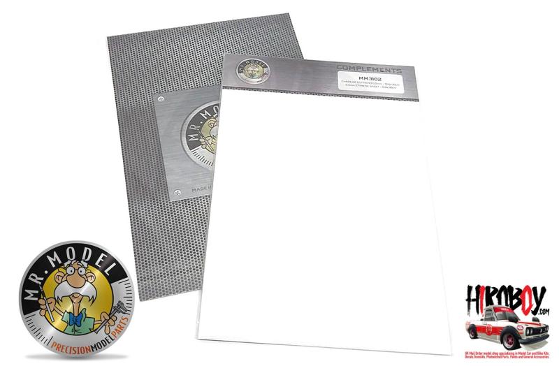0.5mm Thick White Styrene / Plastic Card Sheet