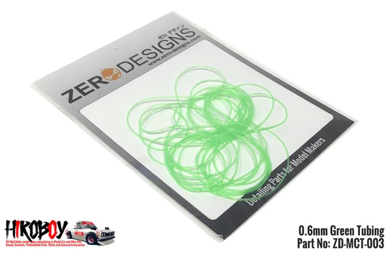 0.6mm Coloured Micro Tubing – Green