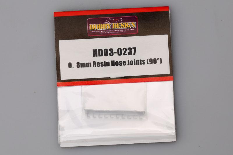 0.8mm Resin Hose Joints (90 deg) 10 pcs