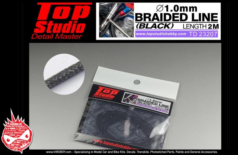 1.0mm Braided Line (Black)