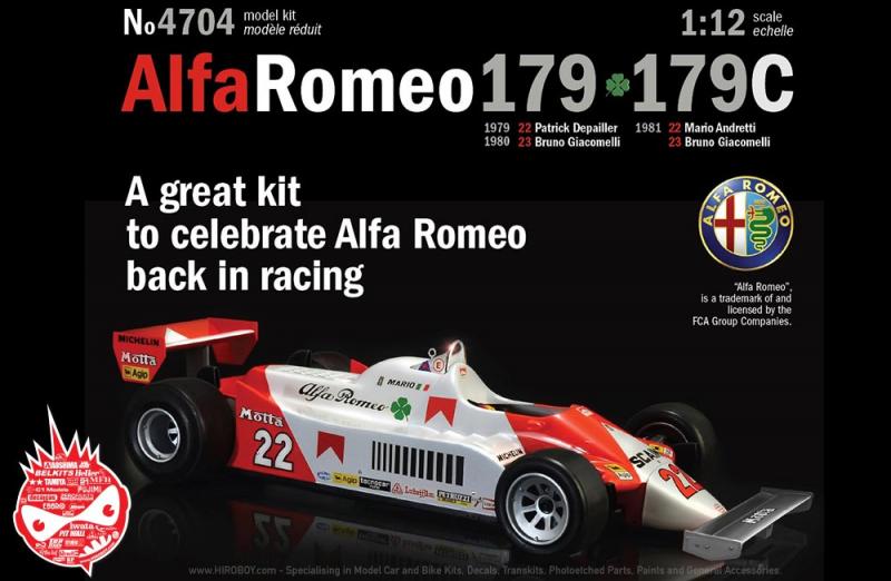 1:12 Alfa Romeo 179 - 179C Model Kit
