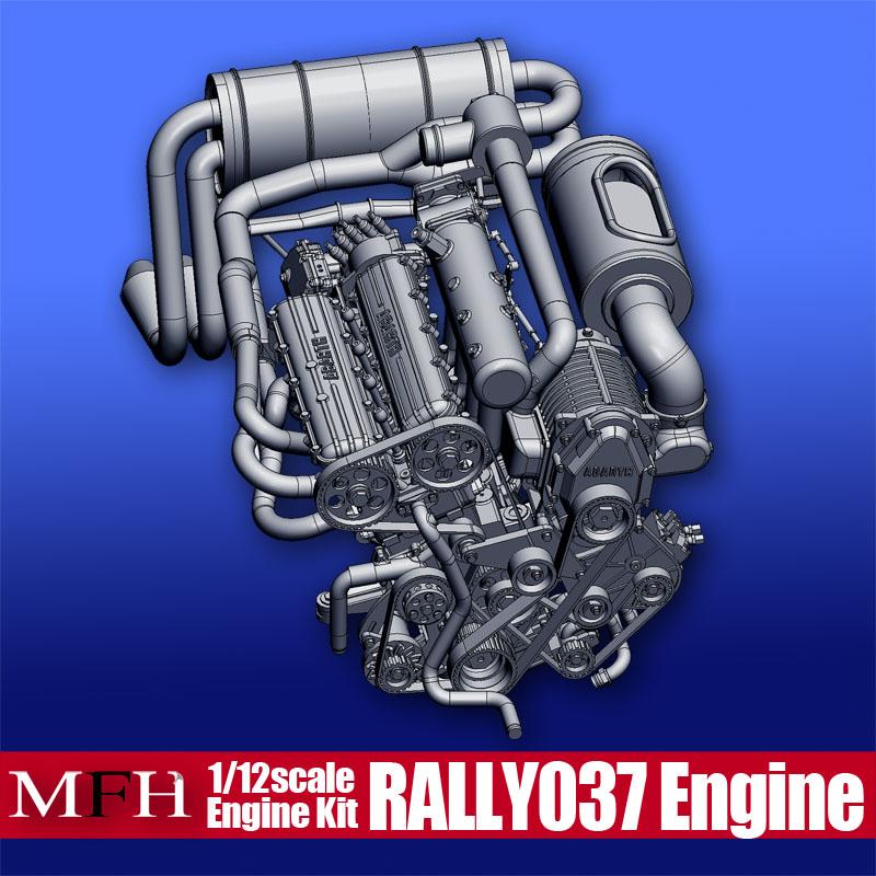 1:12 Lancia 037 Rally Engine Kit