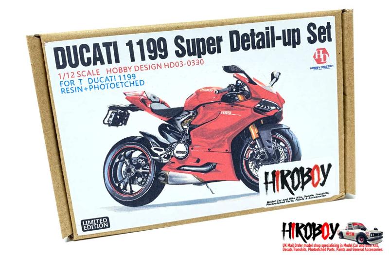 1:12 Ducati 1199  Super Detail-up Set (Resin+PE+Metal parts) (Tamiya)