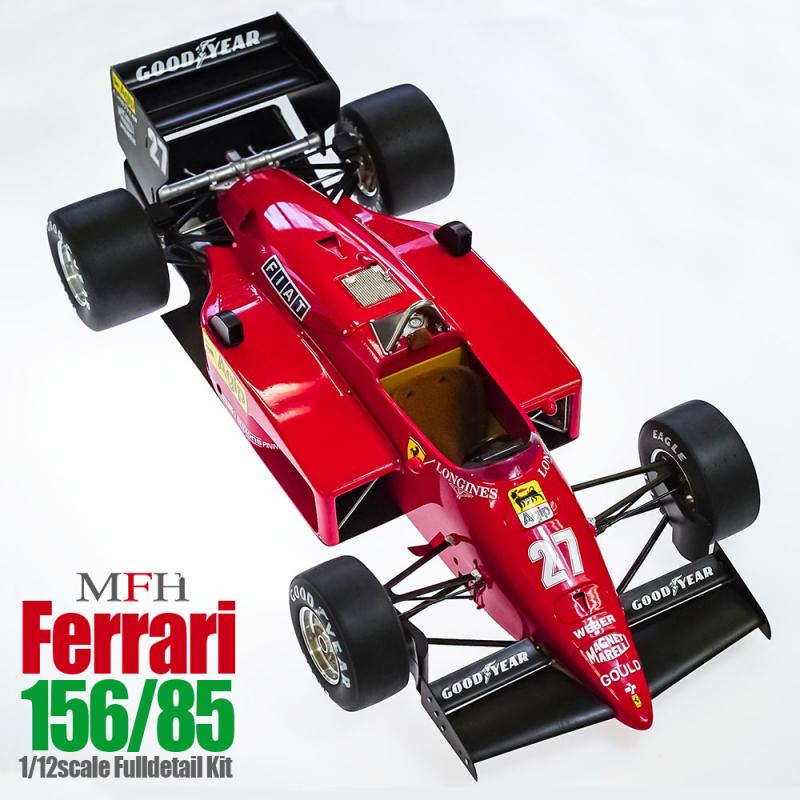 1:12 Ferrari 156/85 Ver.B : 1985 Rd.5 Canadian GP #27 M.Alboreto / #28 S.Johansson
