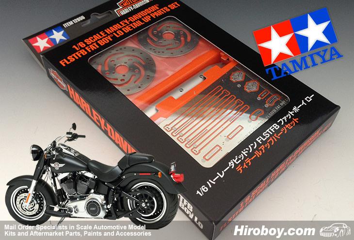 1:6 Harley-Davidson FLSTFB Fat Boy Lo Parts - Detail Up Parts Set 12655
