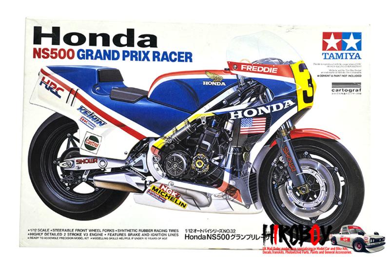 WAYNE GARDNER HONDA: A 1:12 scale Tamiya Honda NSR500 #4 Grand Prix
