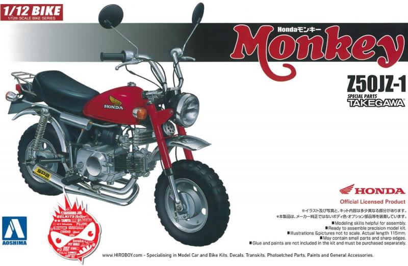 1:12 Honda Monkey Z50JZ-1