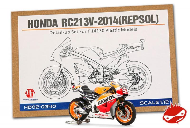 1:12 Honda RC213V Repsol Super Detail up set for Tamiya (HD02-0340)