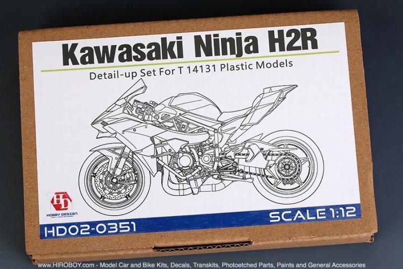 1:12 Kawasaki Ninja H2R Detail-UP Set For Tamiya 14131