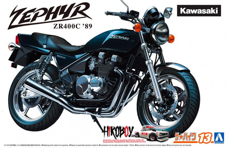 1:12 Kawasaki ZR400C Zephyr `89
