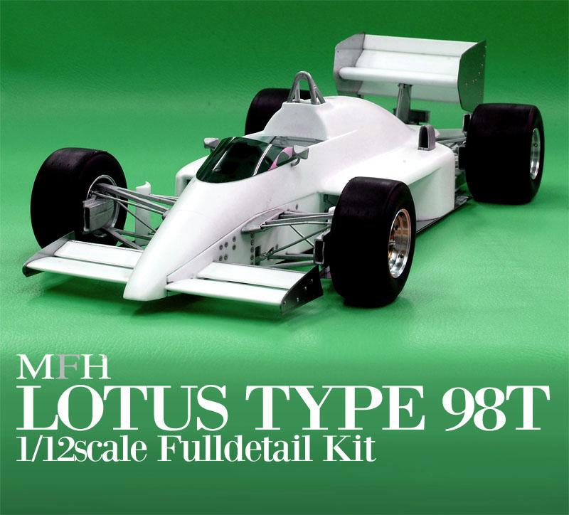 1:12 Lotus 98T ver. C Hungarian GP