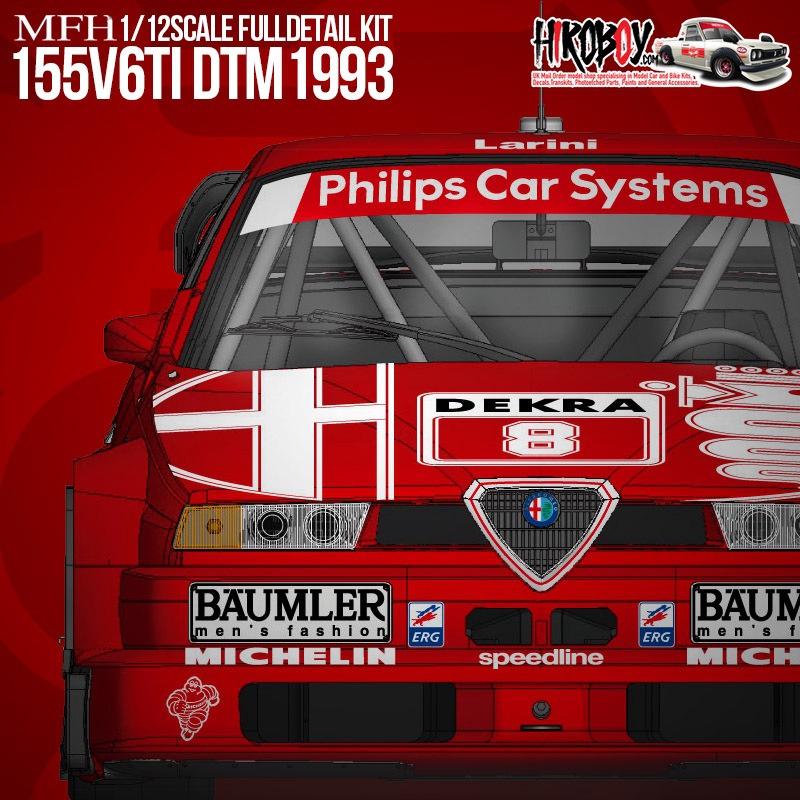 1:12 Alfa Romeo 155V6TI [DTM1993] - Full Multi Media Kit