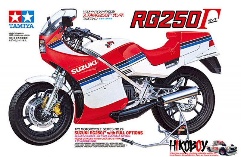 1:12 Suzuki RG250F Full Options - Re-Issue