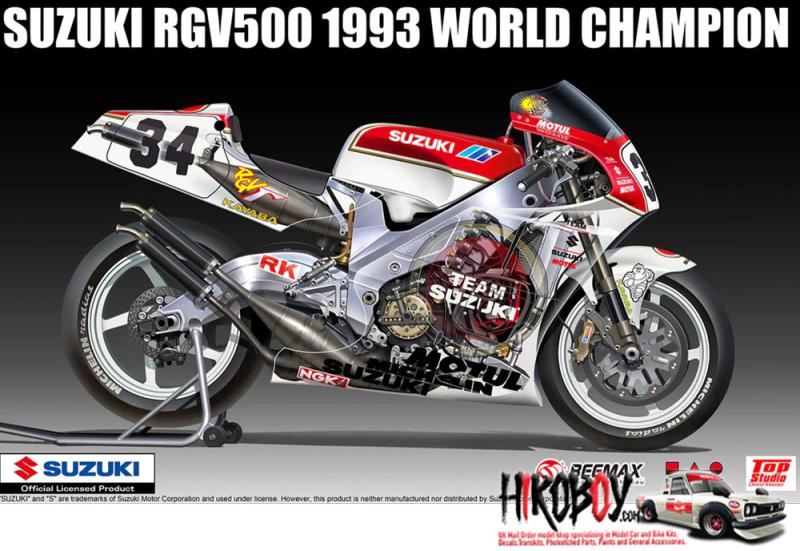 1:12 Suzuki RGV 500 1993 World Champion Moto 500 | BX13001