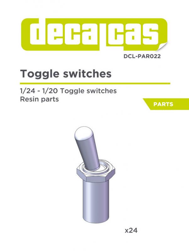 1:24 - 1:20 Toggle Switches