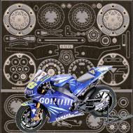 1:12 Yamaha YZR-M1 '04 Photoetch set #4230