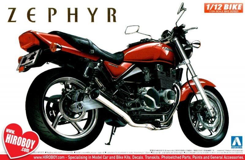 1:12  Kawasaki Zephyr Type IV Model Kit