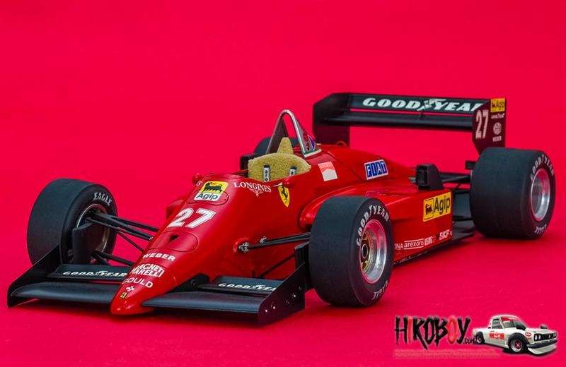 1:20 Ferrari 156/85 (1985) Full detail Multi-Media Model Kit