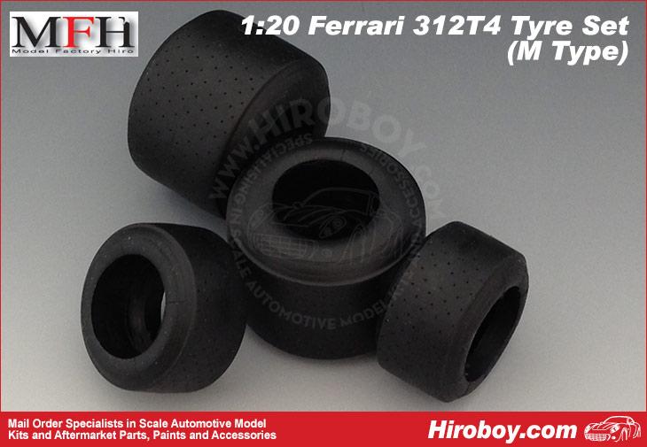 1:20 Ferrari 312(T4) Tyre Set Type M - P1044
