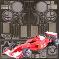 1:20 Ferrari F2001 Photoetched Detail Set #8107