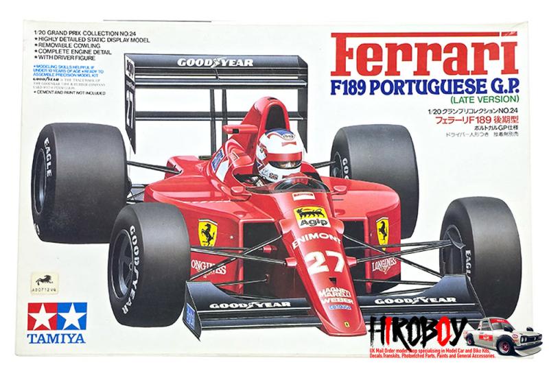 タミヤ　TAMIYA フェラーリ　FERRARI f189 未組立 1:20 Ferrari F189 '89 20024 | TAM20024 | Tamiya