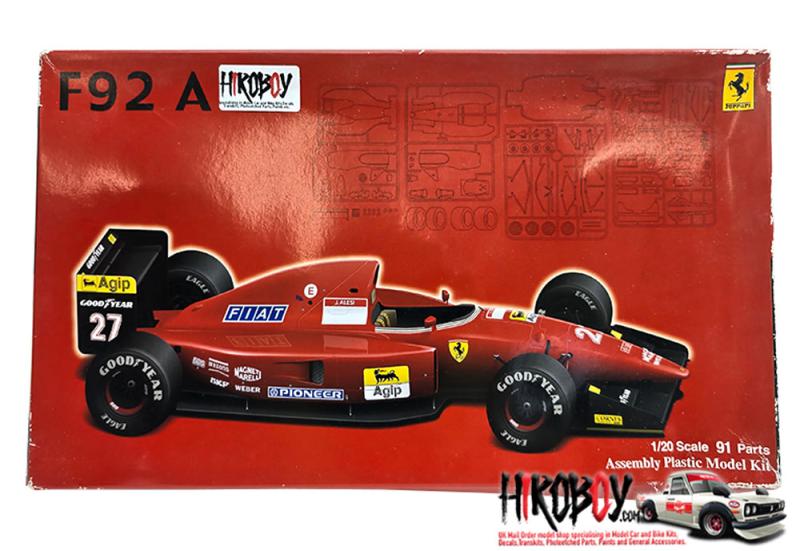1:20 Ferrari F92A (1992 Late Version) (GPSP8) | FUJ-090542 | Fujimi