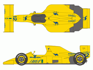 1:20 Lotus Type 102 1990 Decals (Tamiya)