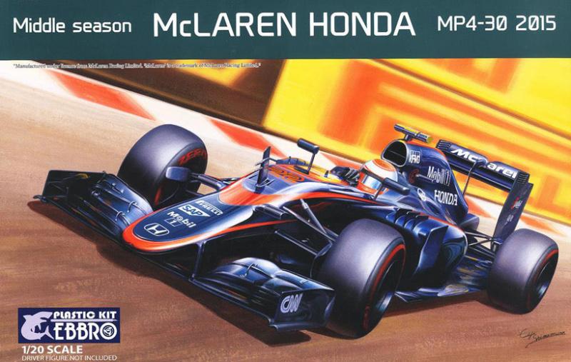 1:20 Mclaren MP4/30 Mid Season (F.Alonso/J.Button)
