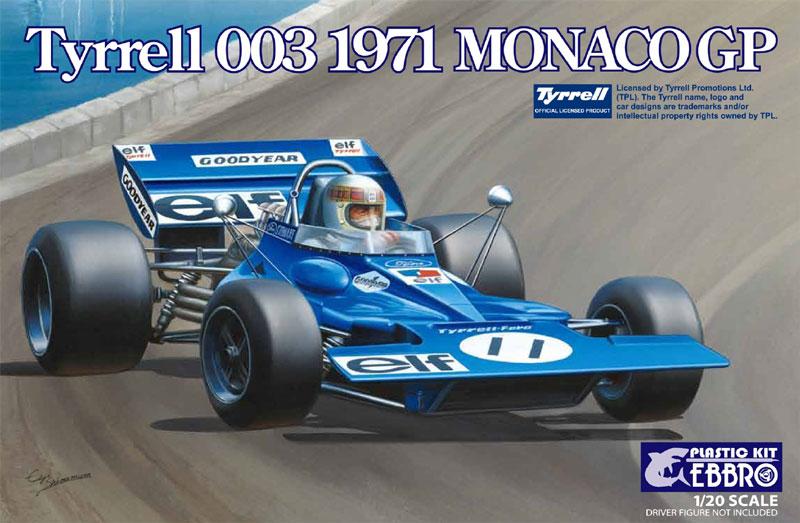 1:20 Tyrrell 003 by Ebbro