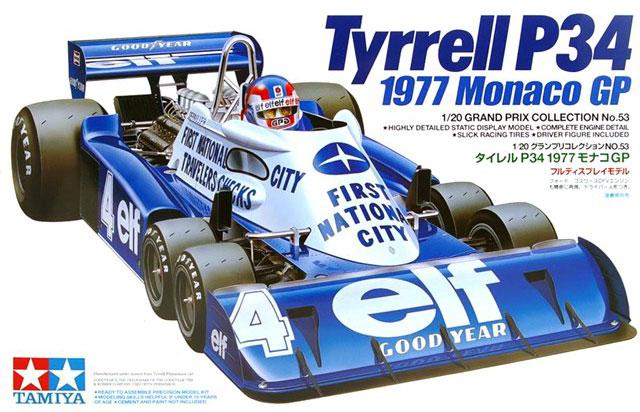 1:20 Tyrrell P34 1977 Monaco GP  20053
