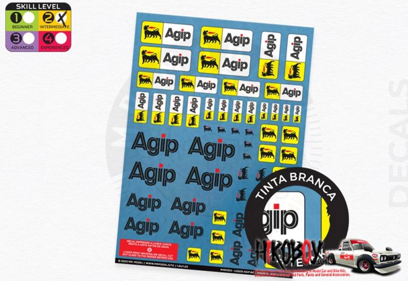 1:24 / 1:25 Agip Logos 2