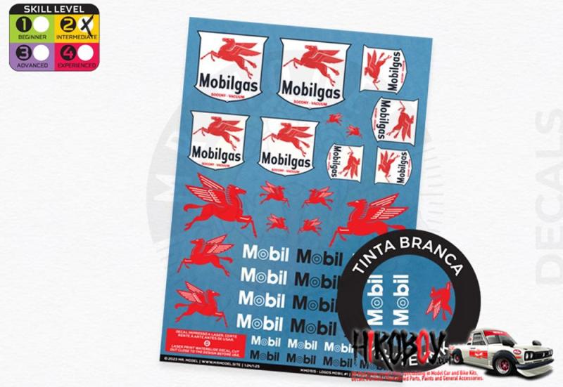 1:24 / 1:25 Mobil Logos 1