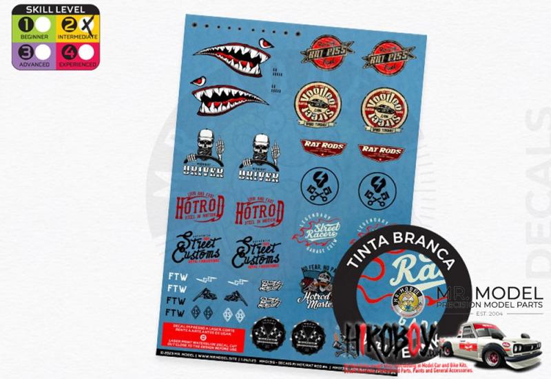 1:24 / 1:25  Hot/Rat Rod Decals 4
