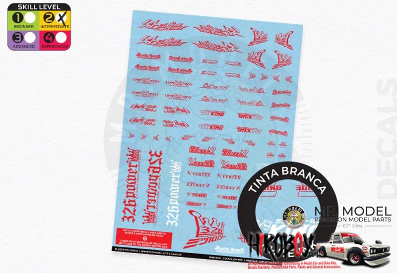 1:24 / 1:25 JDM Decals 10