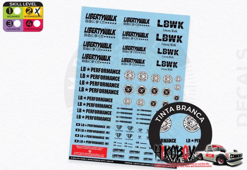 1:24 / 1:25 Liberty Walk Logos 5