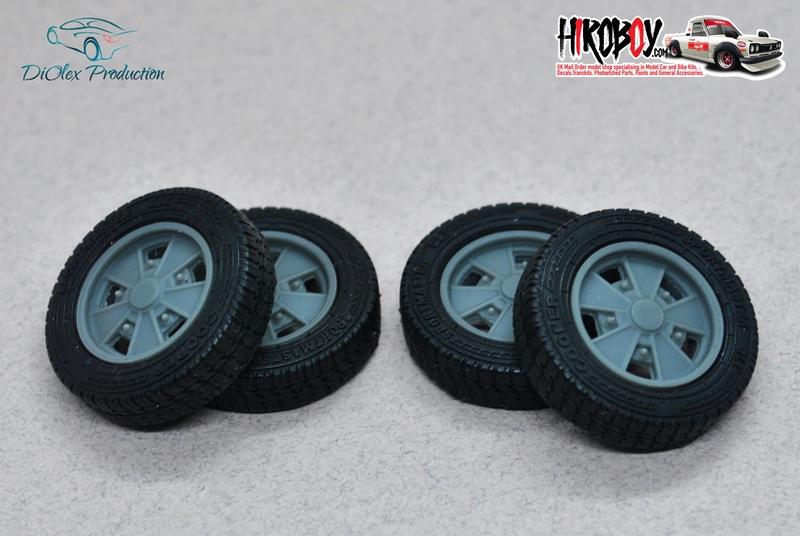 1:24 15" Wheels EMPI Raider with Tyres