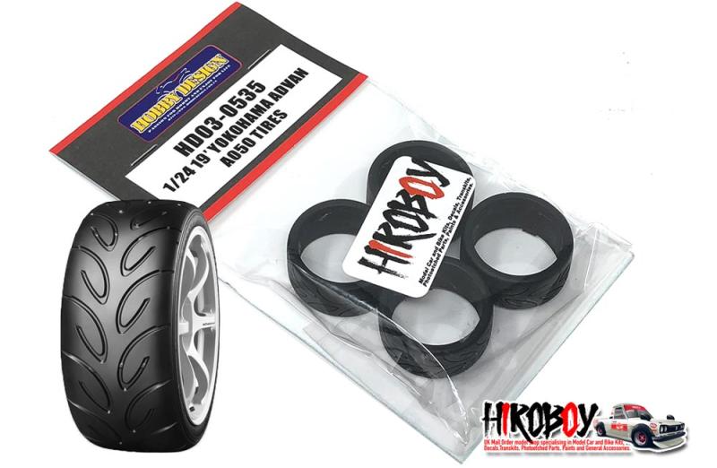 1:24 19" Yokahama A050 Tyres