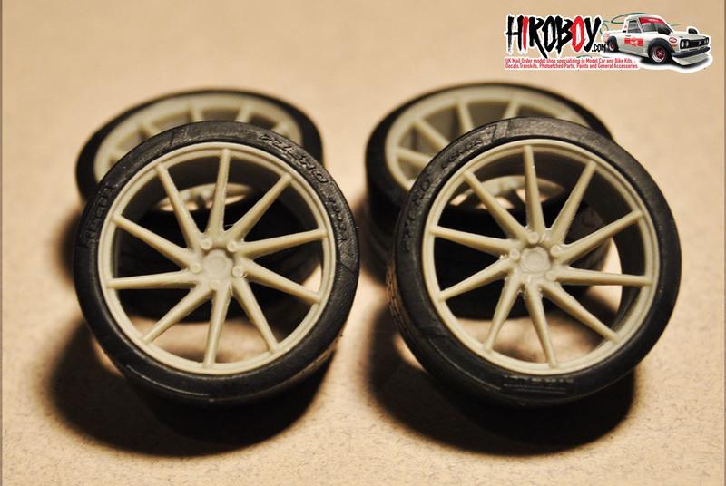 1:24 21" Wheels Vossen VPS-310t with Tyres