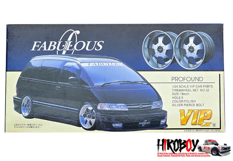 1:24 Fabulous Profound 19" Wheels, Decals and Tyres #26