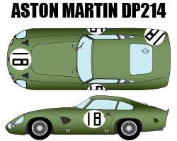 1:24 Aston Martin DP214 '64LM #18 Multi-Media Model Kit