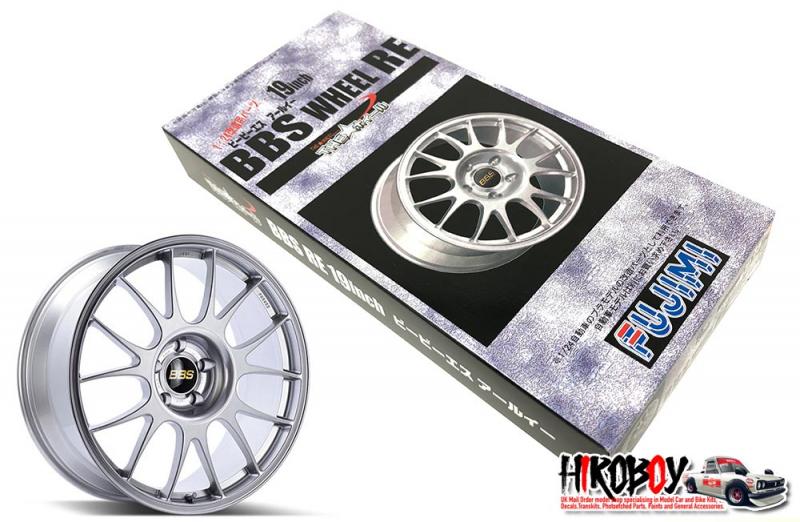 1:24 19" BBS RE Wheel and Tyres