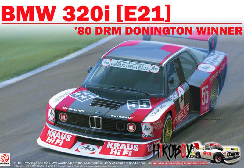 1:24 BMW 320i E21 1980 DRM Donington Winner