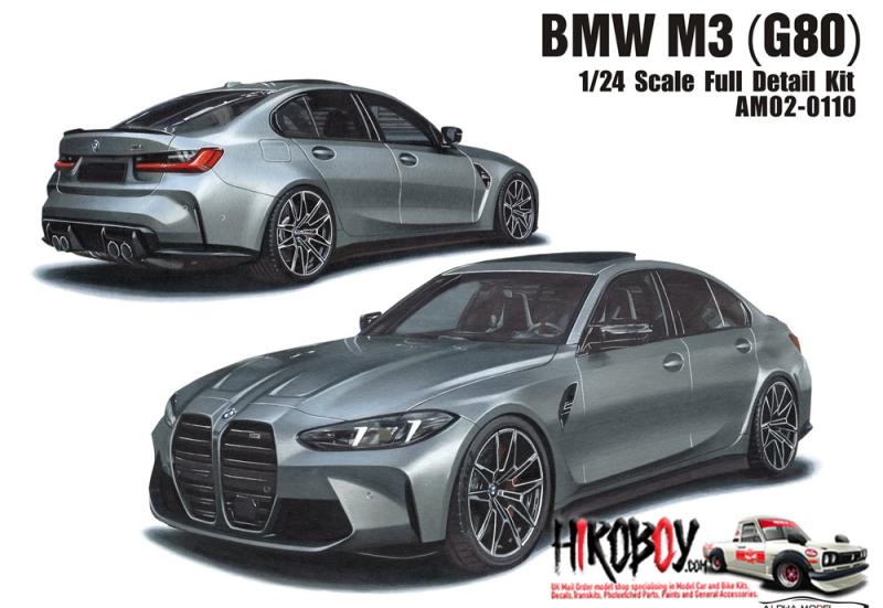 1:24 BMW M3 G80 - Full Resin Model Kit