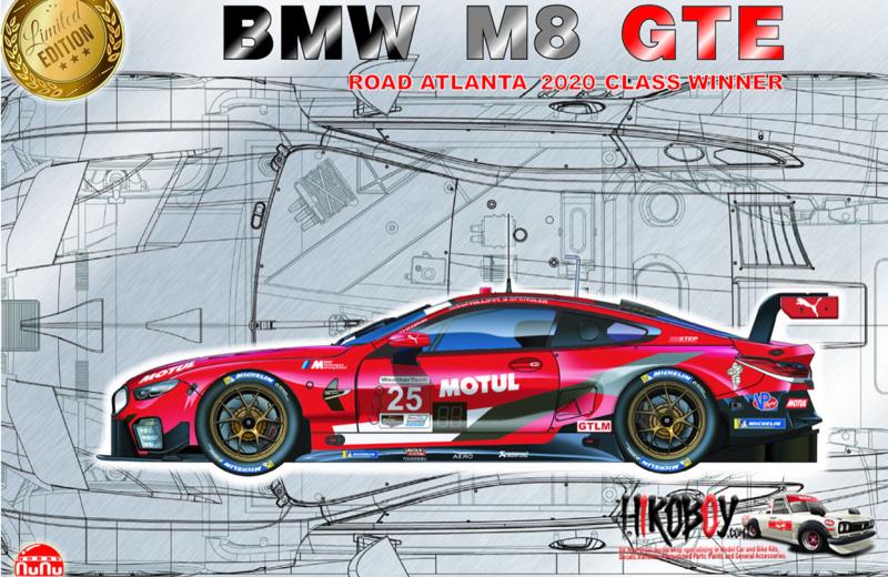 1:24 BMW M8 GTE 2020 Road Atlanta Class Winner
