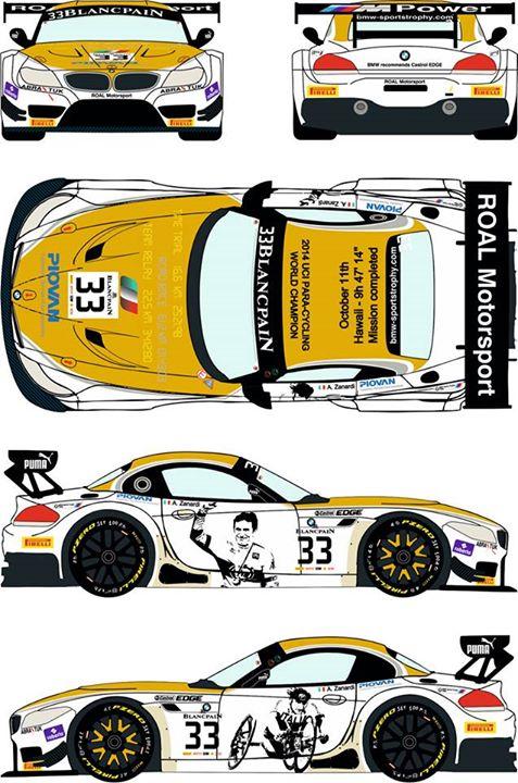 1:24 BMW Z4 GT3 #33 Blancpain Sprint Series Zolder 2015