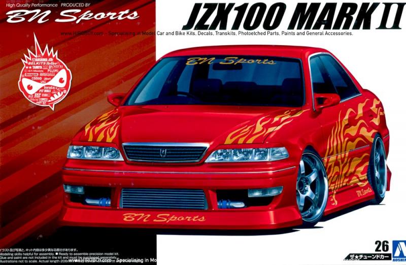 1:24 BN Sports Toyota JZX100 Mark II Tourer V '98